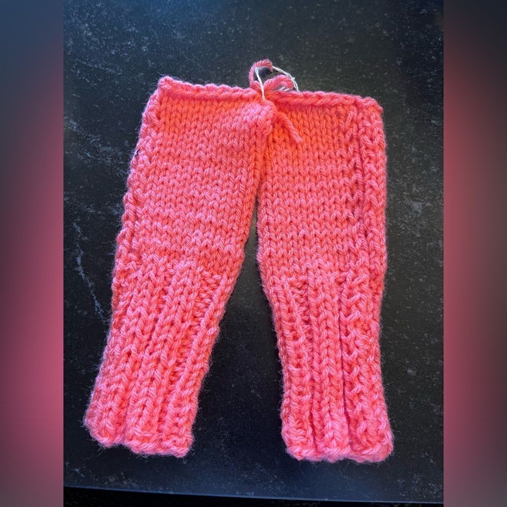 One of a kind- LIMITED EDITION Knit Hand Arm warmers Fingerless gloves mittens